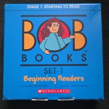 Scholastic Bob Books Set 1 Beginning Readers 12 Book Boxed Set Ages 4-7