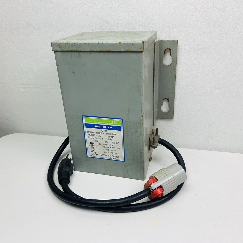 General Signal HS1F750A Hevi Duty Transformer Type HS .750 KVA - Image 2 of 4