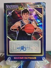 2025-26 Panini Donruss Ink Maxime Raynaud RC Auto /25 Sacramento Kings