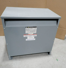 SQUARE D 45T3HFISNLP 45 KVA 3 Phase Transformer 480-208Y/120v -Tested -T603