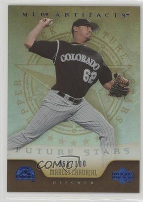 2005 Upper Deck Artifacts Future Stars Blue /100 Marcos Carvajal Rookie RC 1h1