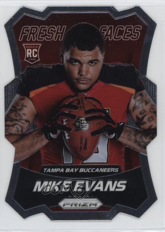 2014 Panini Prizm Fresh Faces Mike Evans #FF5 02wb