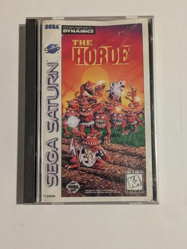 The Horde Sega Saturn CIB Included w/ Registration Card
