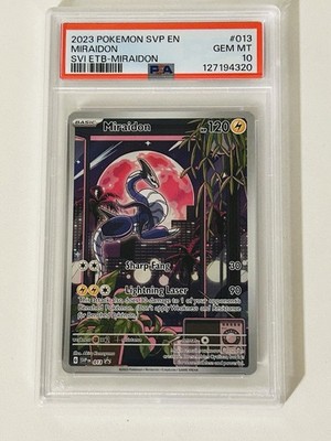 2023 Pokémon SV-P JP ミライドン プロモ PSA10 POKEMON 2023 SVP EN SVI ETB MIRAIDON #013 PSA 10 | eBay