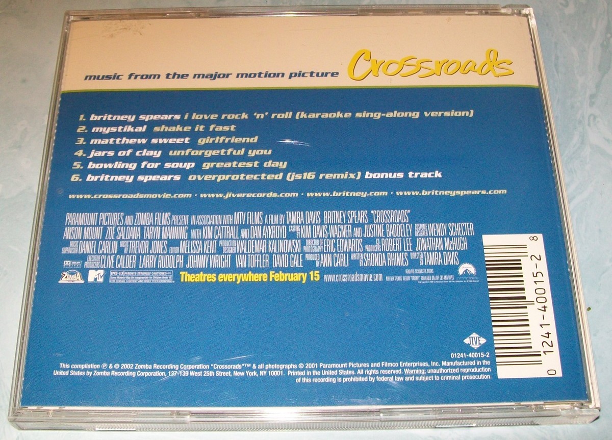 Crossroads Soundtrack by Various Artists (CD, 2002) VGC | eBay
