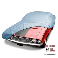 Premium Car Cover For 1970-1972 Dodge 12. Challenger 1970-1972 Sky Gray Premium Car Cover For 1970-1972 Dodge 12. Challenger 1970-1972 Sky Gray