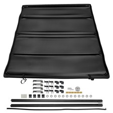 6ft Truck Bed Tonneau Cover For Nissan Frontier King Cab 2005-25 Roll Up W Lamp