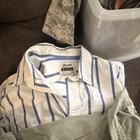 8 Wrangler Men's  XL Solid Cotton Button-Up Collared  shirt lot — photo 9
