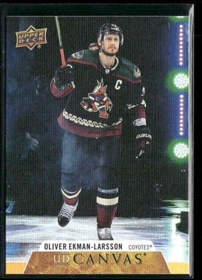 2020-21 Upper Deck Oliver Ekman-Larsson UD Canvas #C4 Arizona Coyotes
