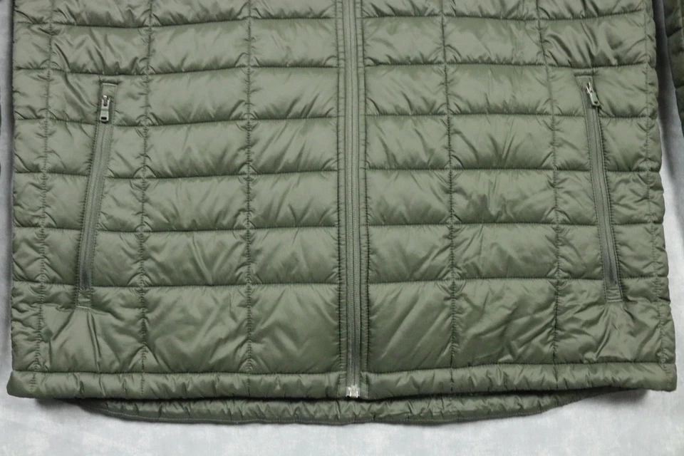 Under Armour Jacket Mens 2XL Green ColdGear Infrared Quilted Puffer Full Zip - Image 4 of 4