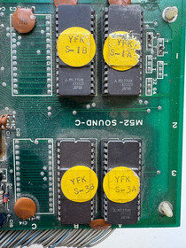10 YARD FIGHT a PCB from IREM in 1983. Rewired to JAMMA.