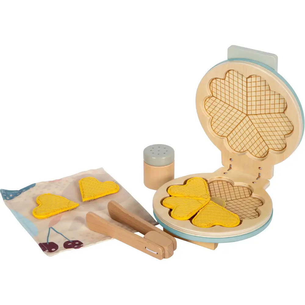 Waffeleisen Holz ca. 16 x 18 x 5,5 cm - Image 5