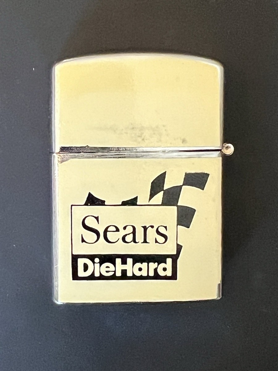 60’S★騙し絵★オイルライター★ビンテージ★フロイト★セクシー★軍★ミリタリー Vtg c1960-70s Lighter Automotive Advertising SEARS DieHard -Japan