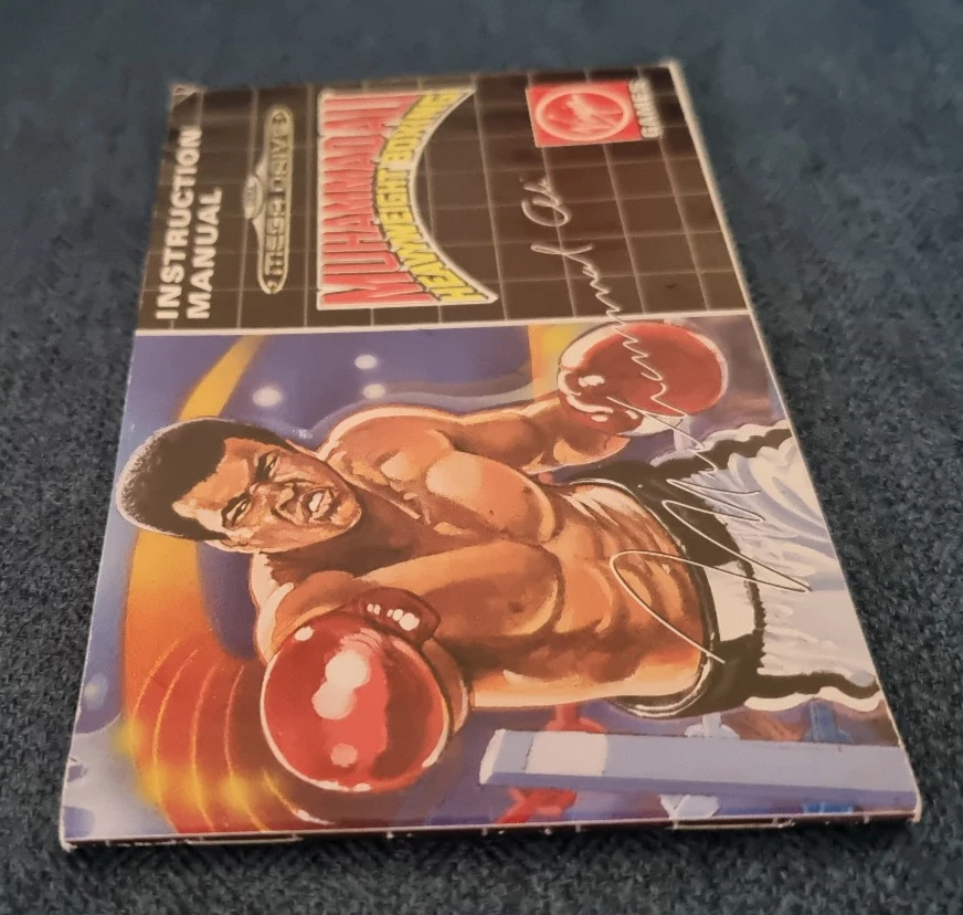 Replacement Original Manual for Sega Mega Drive Muhammad Ali Heavyweight Boxing - Image 2 of 3