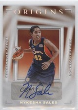 2023 Panini Origins WNBA Legacy Signatures Nykesha Sales #LS-NSL Auto 5l1
