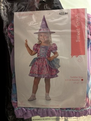 Toddler Size 12-18 Months Good WITCH *   Costume NWT / NIP