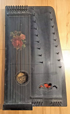 Neuber's Violin Zither Klingenthal i. Sa. Marke 903152 Alte Violinharfe Konzert