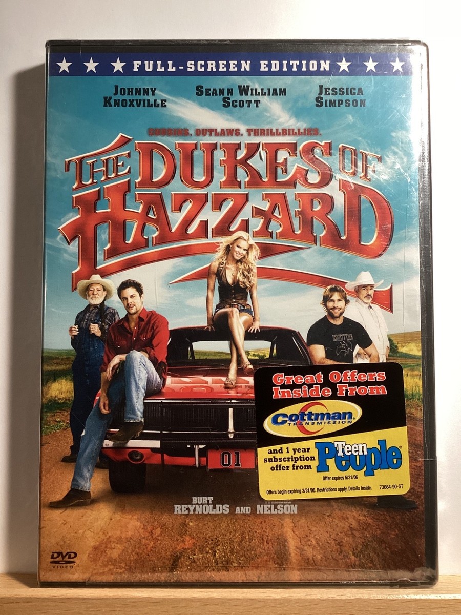 The Dukes of Hazzard (DVD, 2005, Full Frame Edition) for sale