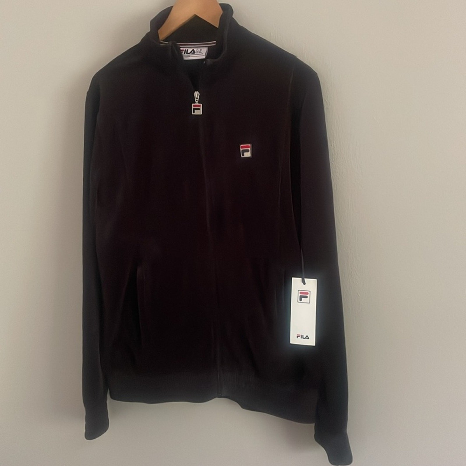 Giacca uomo Fila nuova con etichetta velluto track taglia M