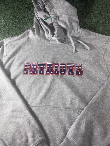 Felpa Nike New England Patriots uomo XL grigio felpa con cappuccio - Foto 2 di 10
