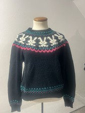 Vtg Kids Bunny Sweater