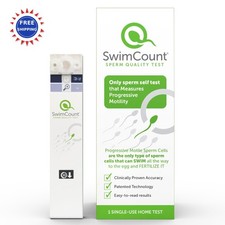 At Home Male Fertility Test SwimCount Sperm Motility Tester Measures