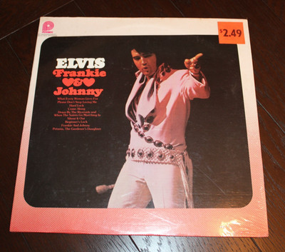ELVIS FRANKIE LOVES JOHNNY  -  VINYL RECORD LP - SEALED - QUICK SHIPPING!!