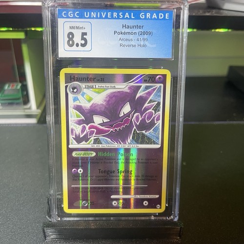 Haunter 41/99 Arceus Reverse Holo CGC 8.5