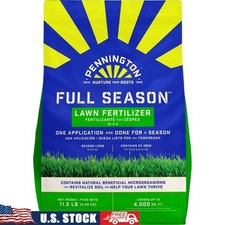 Full Season Lawn Food Fertilizer 32-0-5 11.2 lb Covers 4000 sq ft Green Lawn New 2.89 per gallon