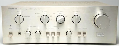 Technics SU-V6 Vintage Integrated Amplifier | Tested | Cleaned | MM/MC Phono - Photo 1/4