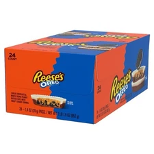 Reese's OREO Peanut Butter Cups, 24-Pack, 1.4oz Each, Creamy Crunchy Delight