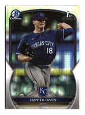 2023 Bowman Draft Hunter Owen Chrome Refractor #BDC-5