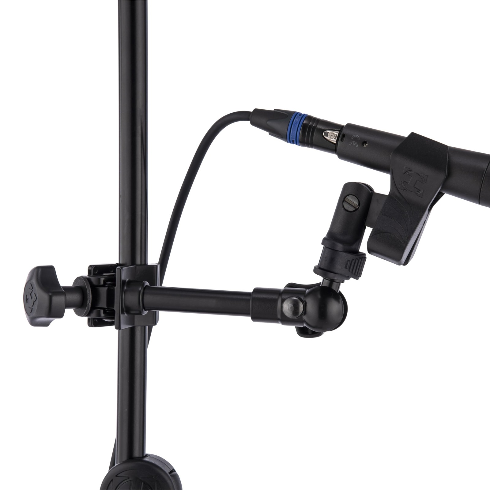 Hercules DG137B pince pour microphone idéale pour le streaming à la maison et le podcast
