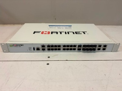 Fortinet Fortigate FG-100F firewall, no license, dual psu