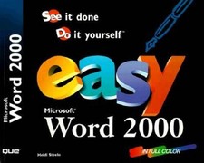 Easy Microsoft Word 2000 - Paperback By Steele, Heidi - GOOD
