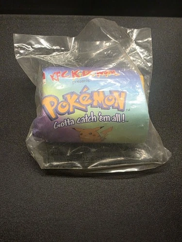 1998 Vintage KFC kids meal Pokemon toy cube rare NEW SEALED