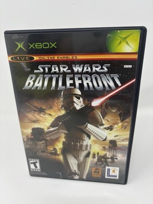 Star Wars Battlefront (Microsoft Xbox, 2004) - CIB - Complete w/ Manual - TESTED