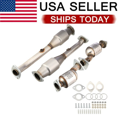 #ad Exhaust For 05 14 Nissan Frontier 05 12 Pathfinder 4.0L Highflow Front Bsbhjsmoi $173.19