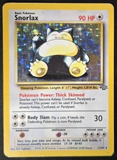 Snorlax 11/64 Jungle UNL. Holo Rare WoTC Pokémon Trading Card Game 1999 HP/DMG on eBay