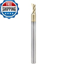 Amana Tool CNC Solid Carbide Spiral O Flute Up-Cut, Aluminum Cutting Router