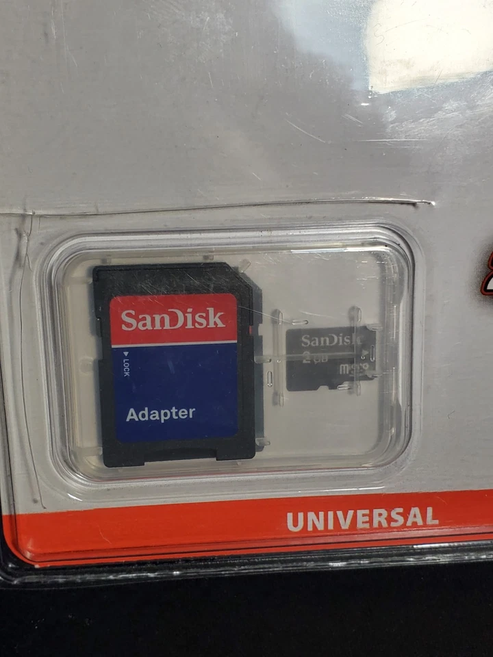 Verizon Micro SDHC 2GB Memory Card with Adapter-SEALED! DD2. - Image 2 of 4