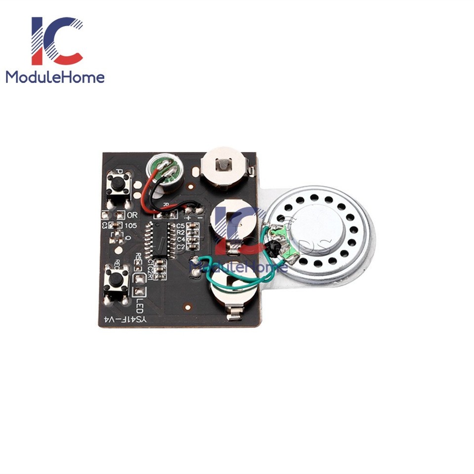 1-100Piece 30S Greeting Card DIY Recordable Voice Chip Music Box Sound ...