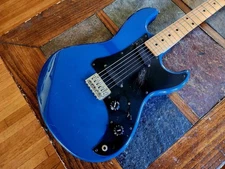 Seiwa Rockman vintage MIJ double-cut '80s - blue