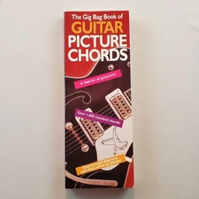 The Gig Bag Book of Guitar Picture Chords 1995 Amsco Publications Chart Diagrams
