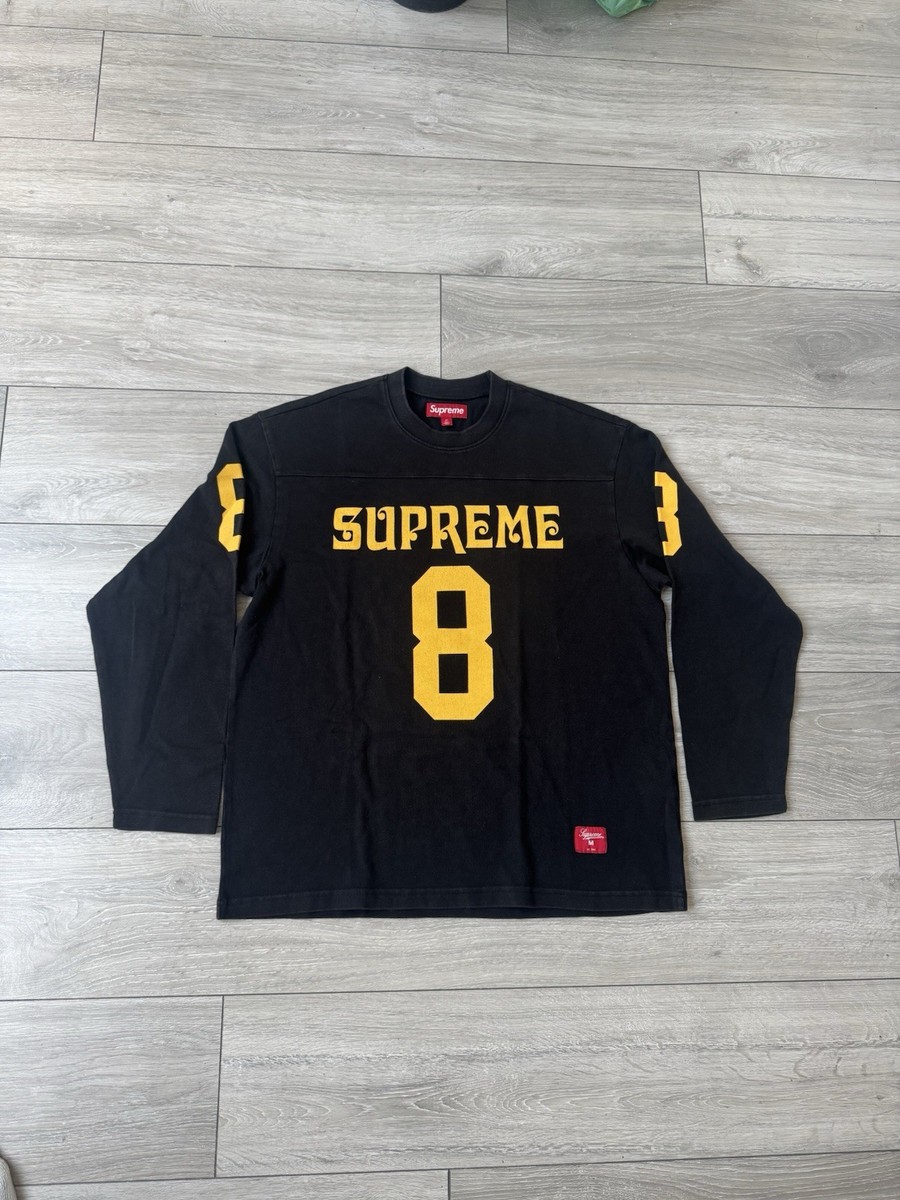 Supreme Affiliated L/S Football TopBlack