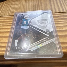 PANINI BLACK ROOKIES CHANNING TINDALL #170 MIAMI DOLPHINS SILVER ROOKIE /75 CARD. rookie card picture