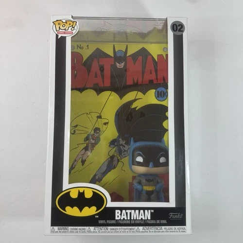 Funko POP! Comic Covers #02 Batman No 1 DC Universe Comics Vinyl Figure Vaulted