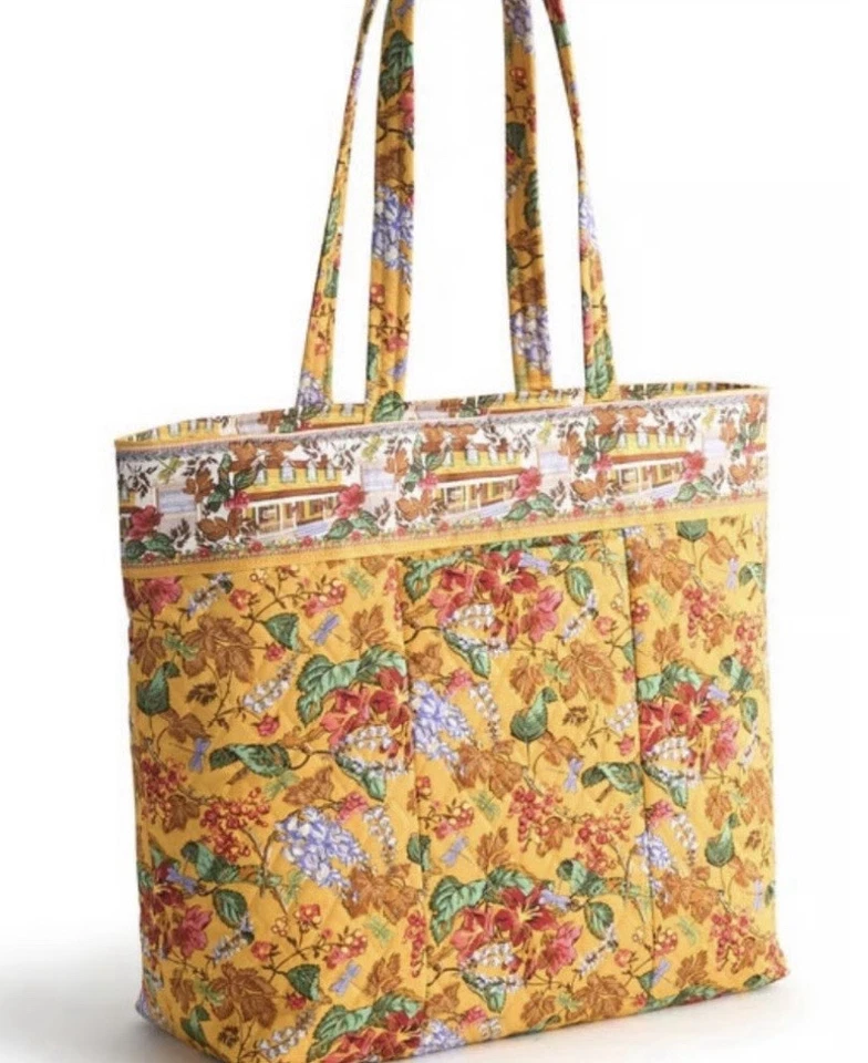 Vera Bradley Gilmore Girls Autumn Collection Original Zip Tote Bag NWT - Image 3 of 4