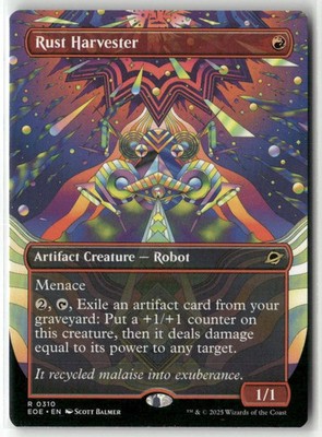 Rust Harvester - Borderless - Edge of Eternities - MTG