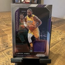 2020-21 Panini Prizm Sensational Swatches LeBron James Lakers SSW-LBJ Basketball